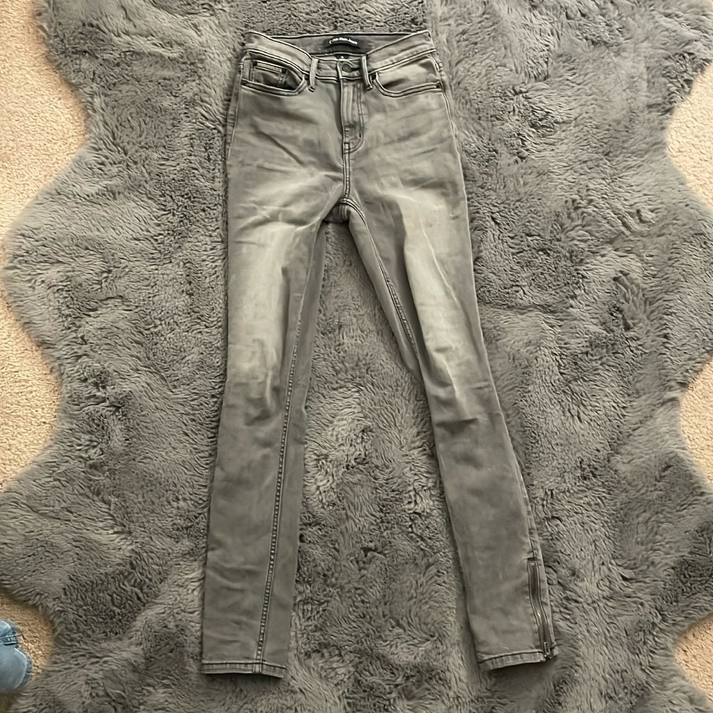 Calvin Klein Gray Denim Skinny Jean